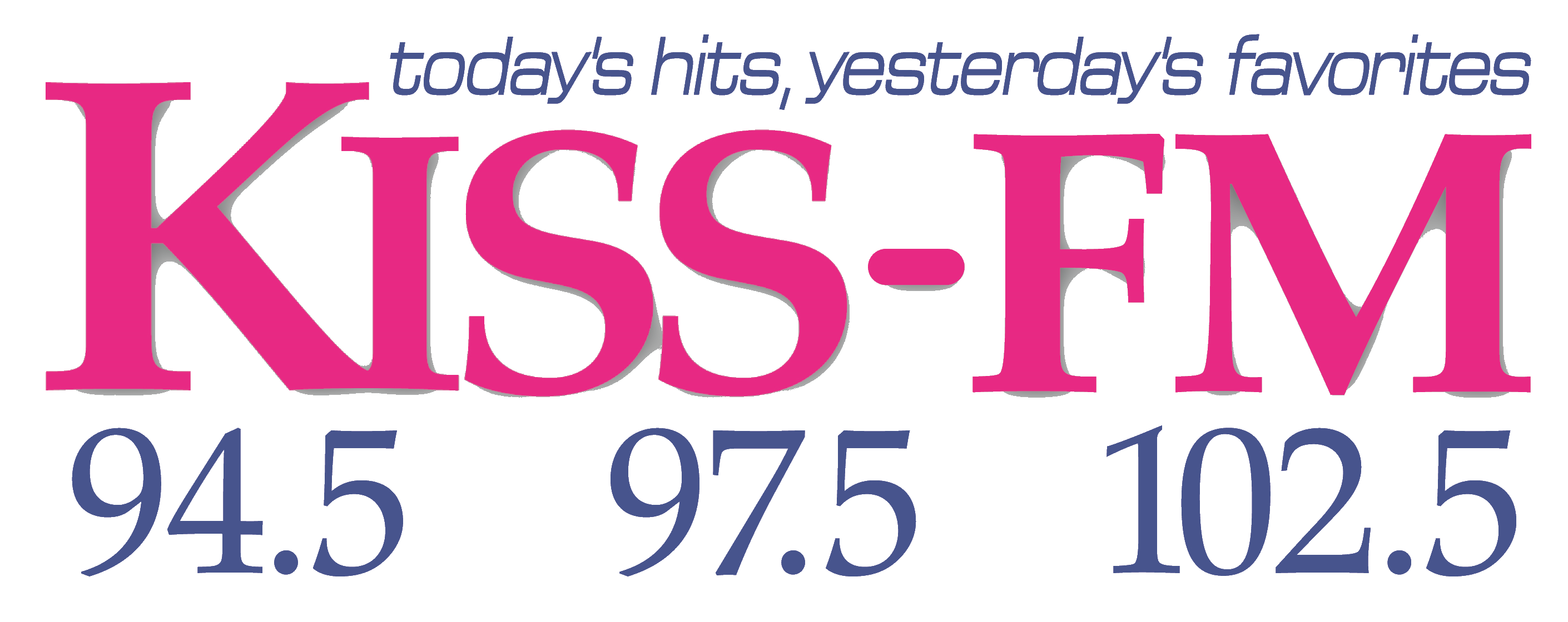 Kiss-FM 94.5 - 97.5 - 102.5 Logo